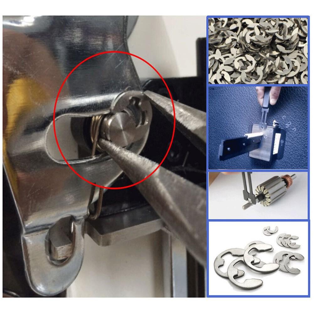 Kit 120pcs Ring Snap 304 Stainless Steel Brand New