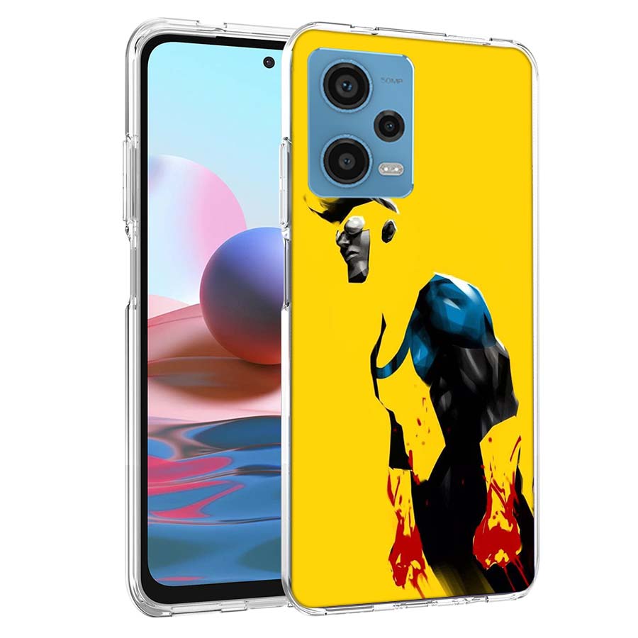 Мультяшный Неуязвимый Чехол Для Телефона Для Redmi Note 13 12 14 15 Pro Plus 13R 11 11T 11E 11S 10 Pro 10S 9 9S Чехол Прозрачный ТПУ Capa C