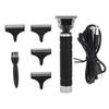 Electric Hair Clipper Trimmer Fast Charging AntiRust Hair Clipper for Barber Shop Salon(Noir )