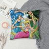 Mermaid Melody Pichi Pichi Pitch Pillow Case Sofa Decorative Home Double-sided Print Plush Throw Pillow Covers Cushion Decor