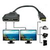 1080P HDMI-совместимый порт Male to 2 Female 1 In 2 Out Разветвитель Кабель Адаптер Конвертер