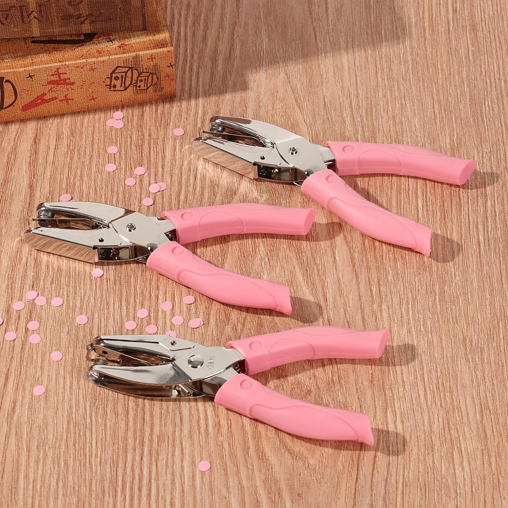 Metal Binding Stationery Scrapbook Hole Punch Single Hole Hand Tool Paper Cutter