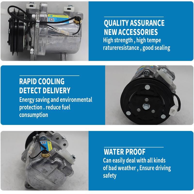SS07LT8 AC Compressor for SUZUKI WAGON R+ R EM MA61 1.0 1.2 1988-1999 92060030 9520177G01 9520177G01000 95200-70C20 95201-70C20