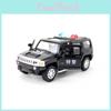 Модель полицейской машины Hummer H3 из сплава с инерционным механизмом для детской коллекции