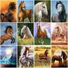 DIY Horse 5d Diamond Painting Full Round Drill Rhinestone Animal Diamond Embroidery Cross Stitch Kits Wall Art Home Decor Gift