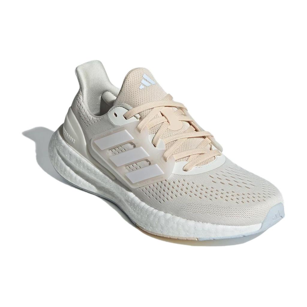 Adidas PureBoost 23 Ivory Zero Metallic Женские кроссовки Кремовый Halo-Blue IF1535