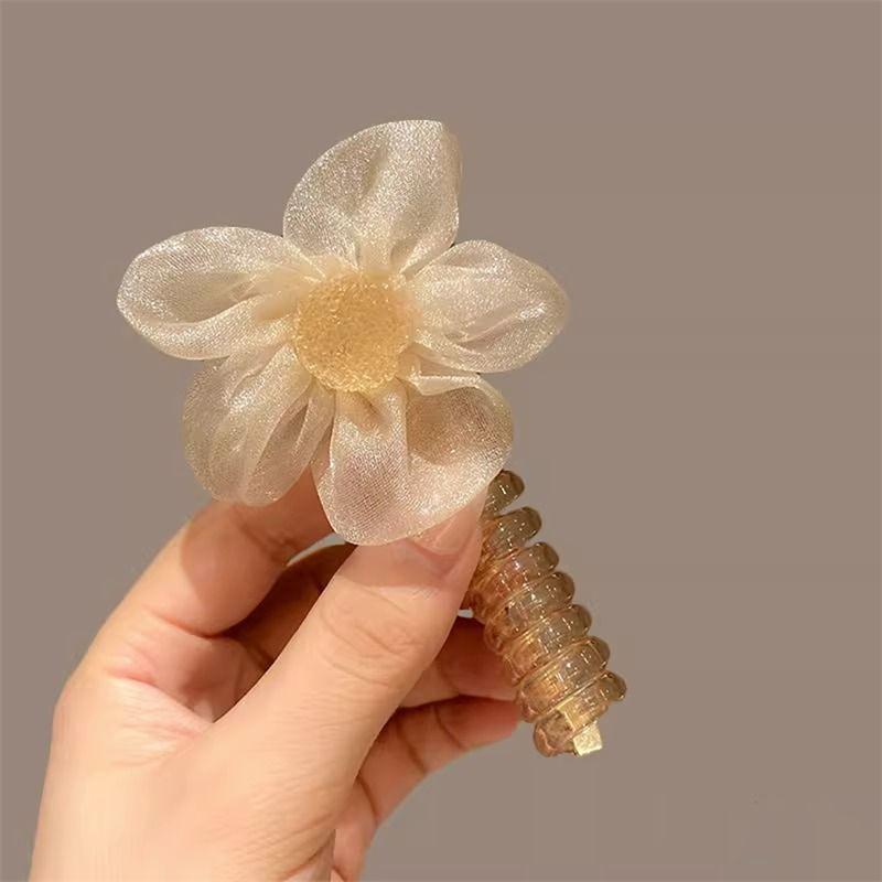 Эластичные резинки для девочек, телефонные провода, резинки для волос, спиральные резинки для волос, веревка для волос, хвост, аксессуары для волос