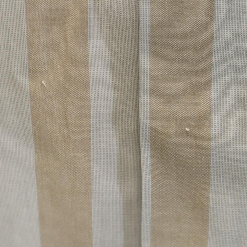 ISSEY MIYAKE 90-е годы Старая полосатая рубашка с коротким рукавом L Специальное крыло Мужская Б/У