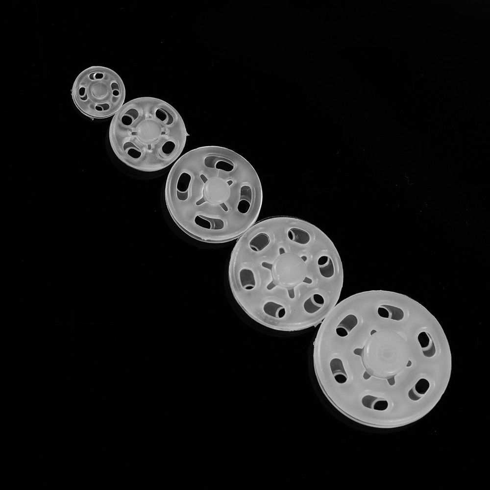 Coat Accessory Invisible ABS Crafts Button Stud Sewing Accessories Plastic Snap Fastener
