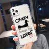 Милый Мультяшный Такса Чехол для Телефона iPhone 17 16 15 14 13 12 11 Pro Max Mini SE 7 Plus Животное Прозрачный Мягкий Чехол Fundas