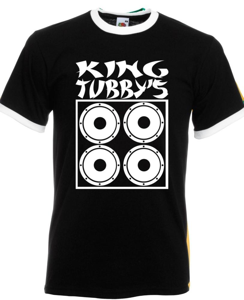 KING TUBBY'S TRIBUTE RINGER T-SHIRT (FOL Branded reggae dub sound system Tubby) Unisex T-Shirt