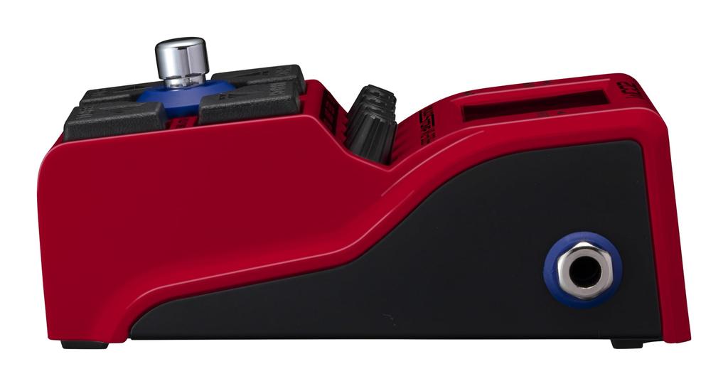 Педаль ZOOM Multi Stomp Pedal Red, оснащенная 97 типами моделей для бас-гитары, эффектами/усилителями MS-60B+