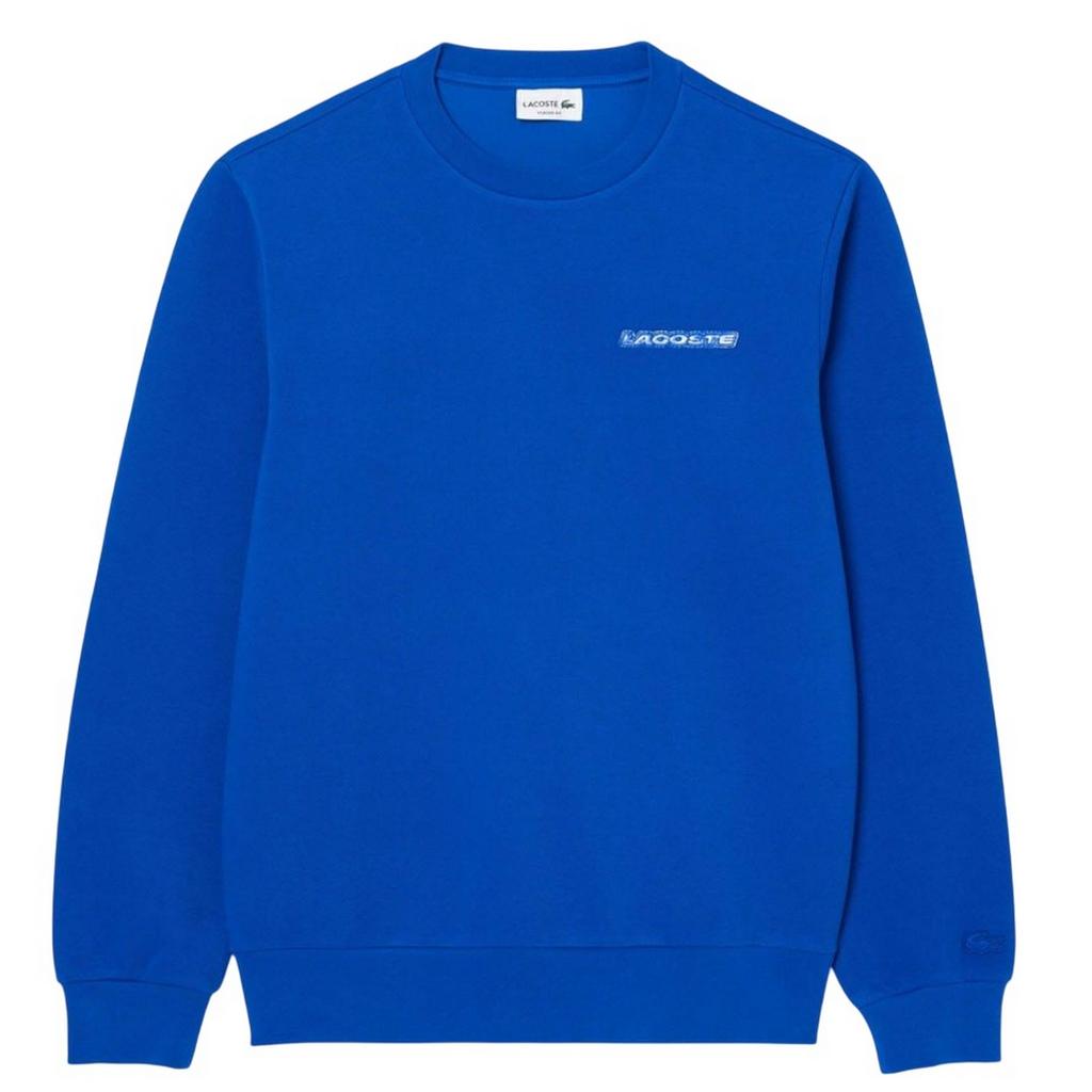 Lacoste Mens Accent Pique Badge Sweatshirt