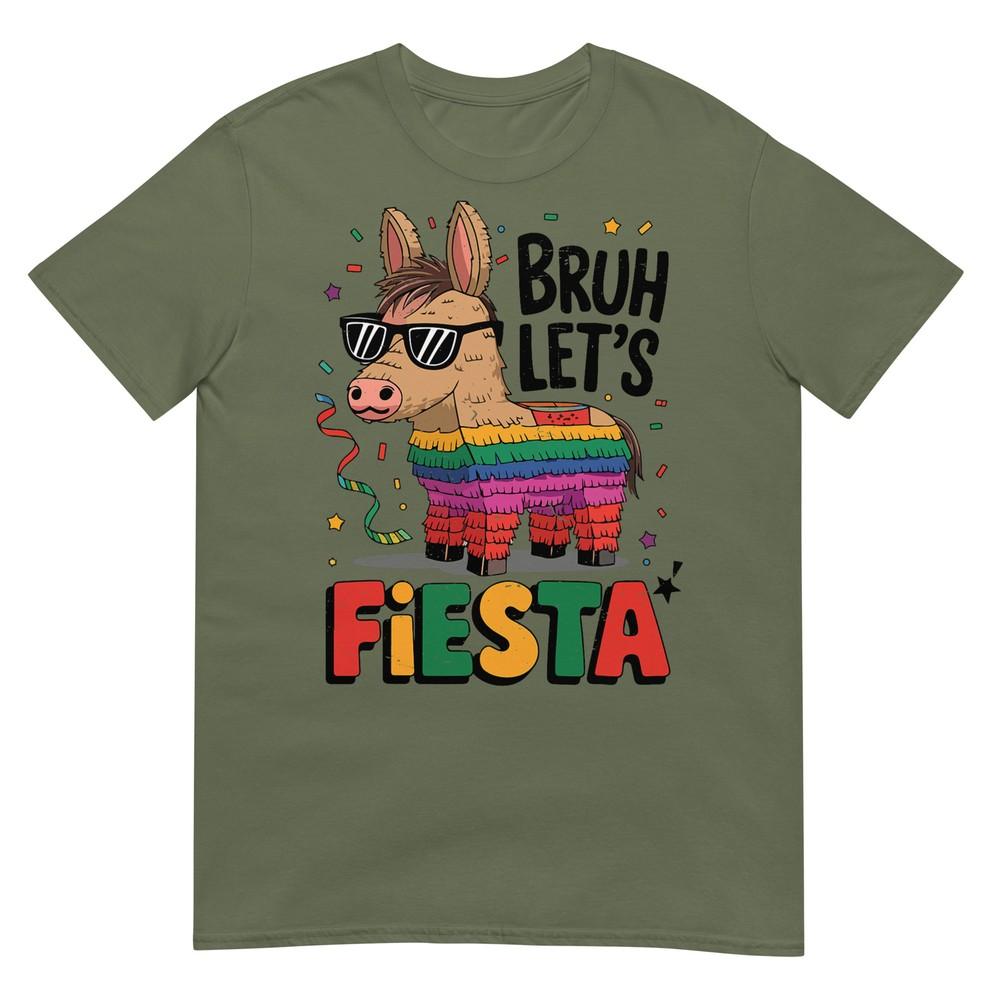 Bruh Lets Fiesta Cinco Mayo Pinata Funny Mexican Boy Unisex Kid Tshirt