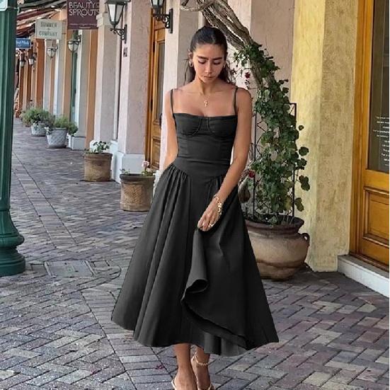 Женская новая весенне-летняя мода, темперамент, дышащая и удобная сексуальная рубашка с длинной юбкой