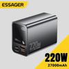 Essager 27000 мАч 220 Вт PD QC3.0 Быстрая зарядка Аккумулятор большой емкости Power Bank для iPhone15 14 pro Xiaomi Ноутбук MacBook