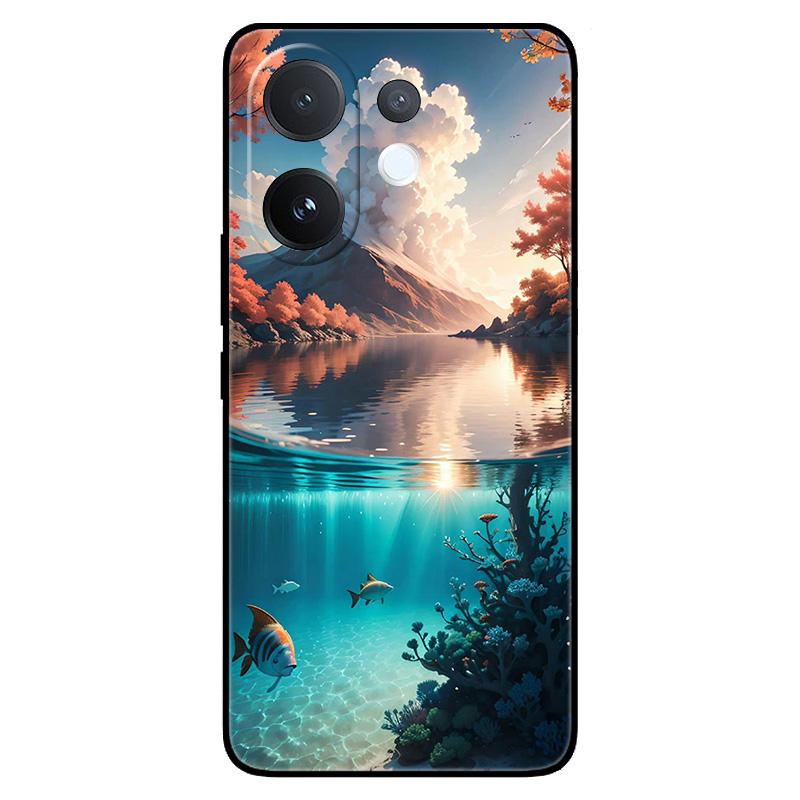 For Vivo V60 5G Soft Silicone Shell Protective Cover Cool Car Animal Cartoon Pattern Phone Case For vivo T4 Pro V60 V60E 5G Capa