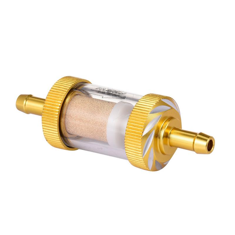 Replacement Fuel Filter Practical Durable Motorcycle Fuel Oil Filter Gasoline Separator for ATV Dirt Pit Bike Motocross