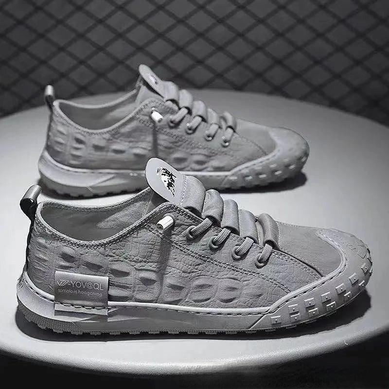 Fashion Men's Sneakers Canvas Breathable Casual Shoes Men's Slip On Walking Flats That's Shoes Vulcanized Shoes Fashion Men's Shoes2025