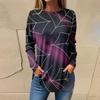 Tee Shirts For Women Fall Casual Long Sleeve Shirts Sweatshirt Halloween Printing Top Pullover