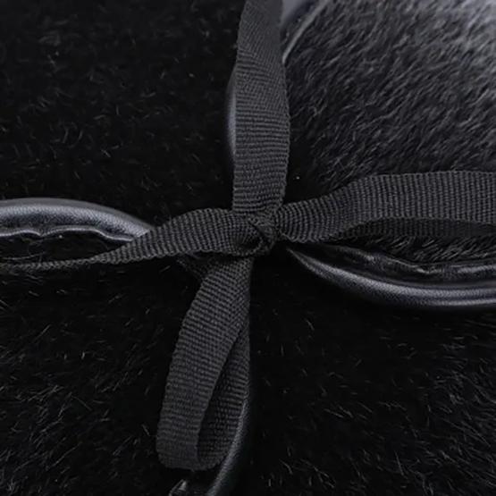 WTEMPO Осенне-зимние ветрозащитные теплые плюшевые шапки мужские однотонные большие размеры универсальные повседневные толстые холодозащитные шапки