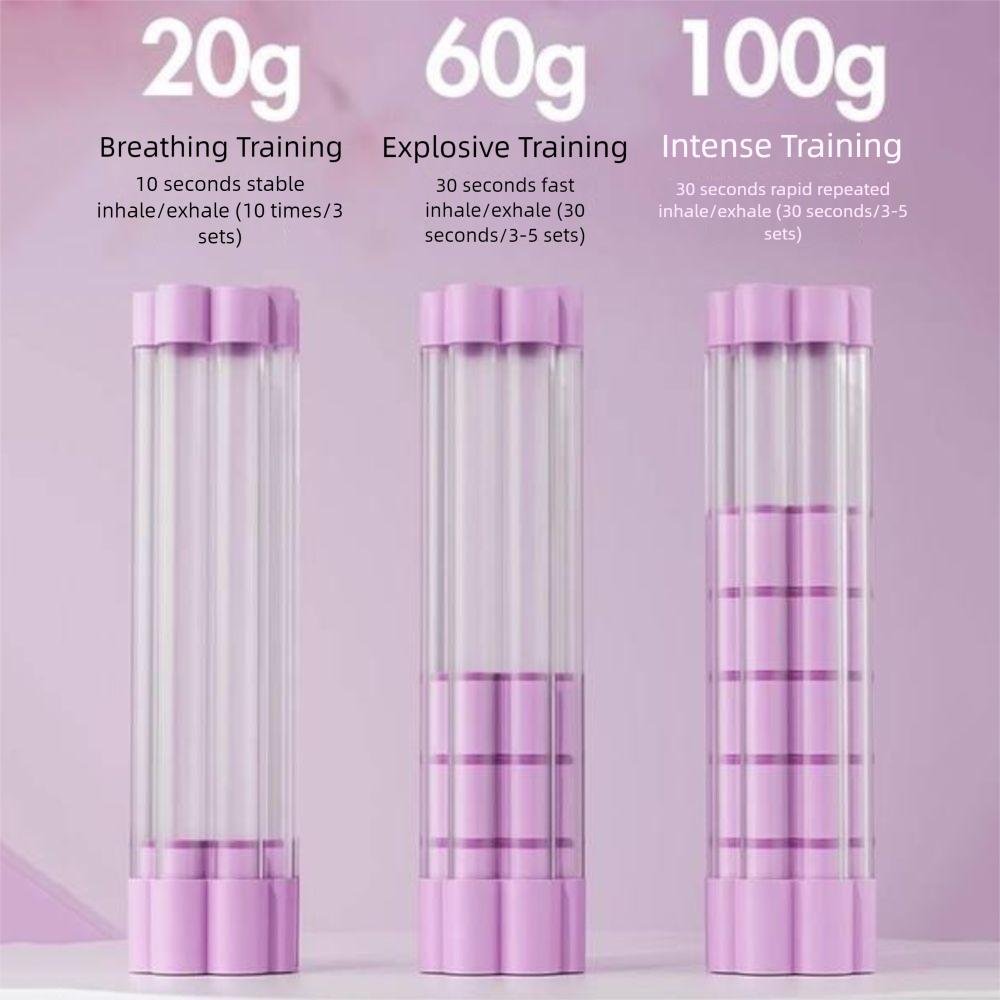 Lung Respirator Abdominal Muscle Trainer Stronger Lungs Deep Breathing Trainer Gym Equipment