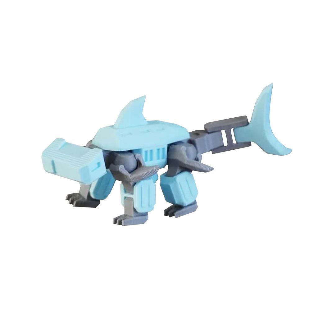 3D-печатная механическая подвижная технологическая игрушка-животное с чувством, требуется сборка