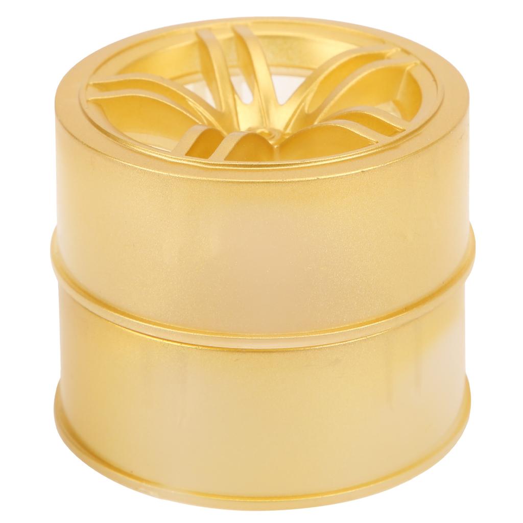 1/10 Racing RC Car Wheel Plastic Wheel Hub RC Car Spare Accessory On Road Racing Car(Gold )