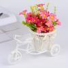 Yousheng Bicycle Artificial Woven Flower Basket Tricycle Planter Large Capacity Multi-Function Decorative Nostalgic Plant Rack Flower Stand