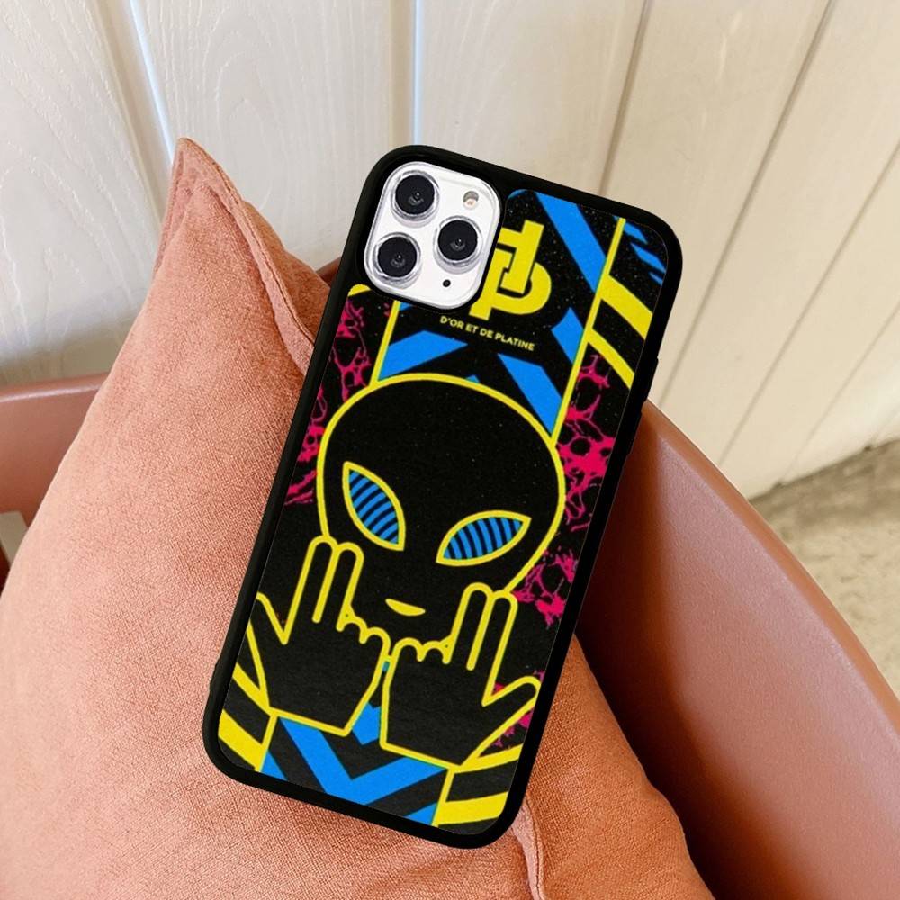 Чехол для телефона рэпера JuL C'est Pas Des Lol для iPhone 16 Pro Max 15 14 Plus 14 13 12 11 17 PC+TPU Задняя крышка