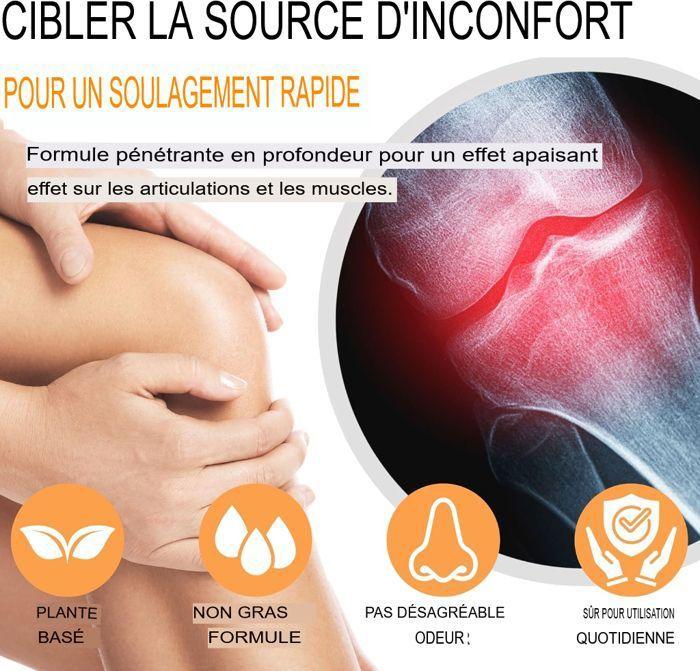 Wang prom Orange Baume Raffraichissant 50g - Patchouli, Cryptolepis et curcuma - Inflammations Musculaires et Articulaires Douleurs