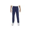 Спортивные брюки Club Fleece с вышитым логотипом, трикотажные брюки прямого кроя, детские, темно-синие FD3010-410