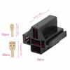 10 Set 5 Pin Terminal Relay Case Holder with 30pc 9.5mm 20pc 6.3mm Terminal ABS Relay Connector 12V 30A/ 40A