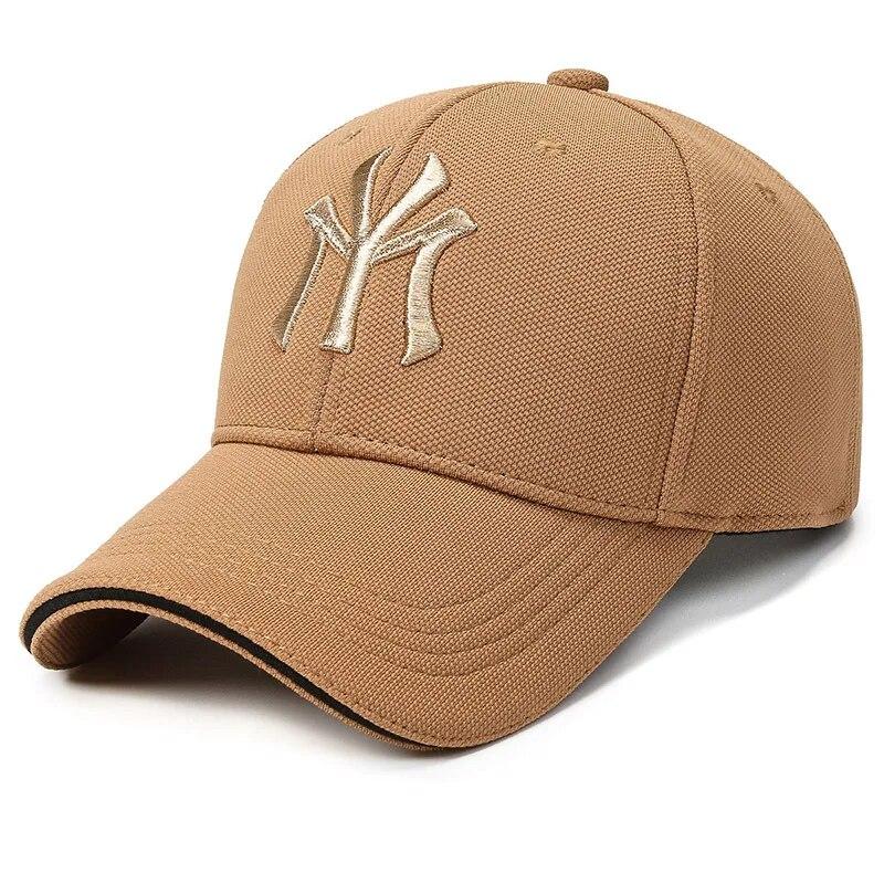Spring And Autumn Embroidered Letter Hat Korean Version Versatile Fashion Hard-Top Three-Dimensional Baseball Cap Outdoor Sunhat