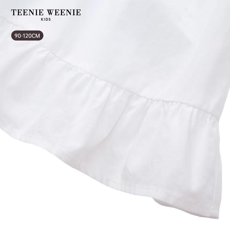 Teenie Weenie Платье-трапеция для девочки с рукавами-крылышками