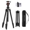 Camera Tripod Compact Concept Tripod SLR Compact Ultra Light Max Height 178cm 360 Degree Ball Head Lightweight Travel Tripod Screw Quick Release Macro