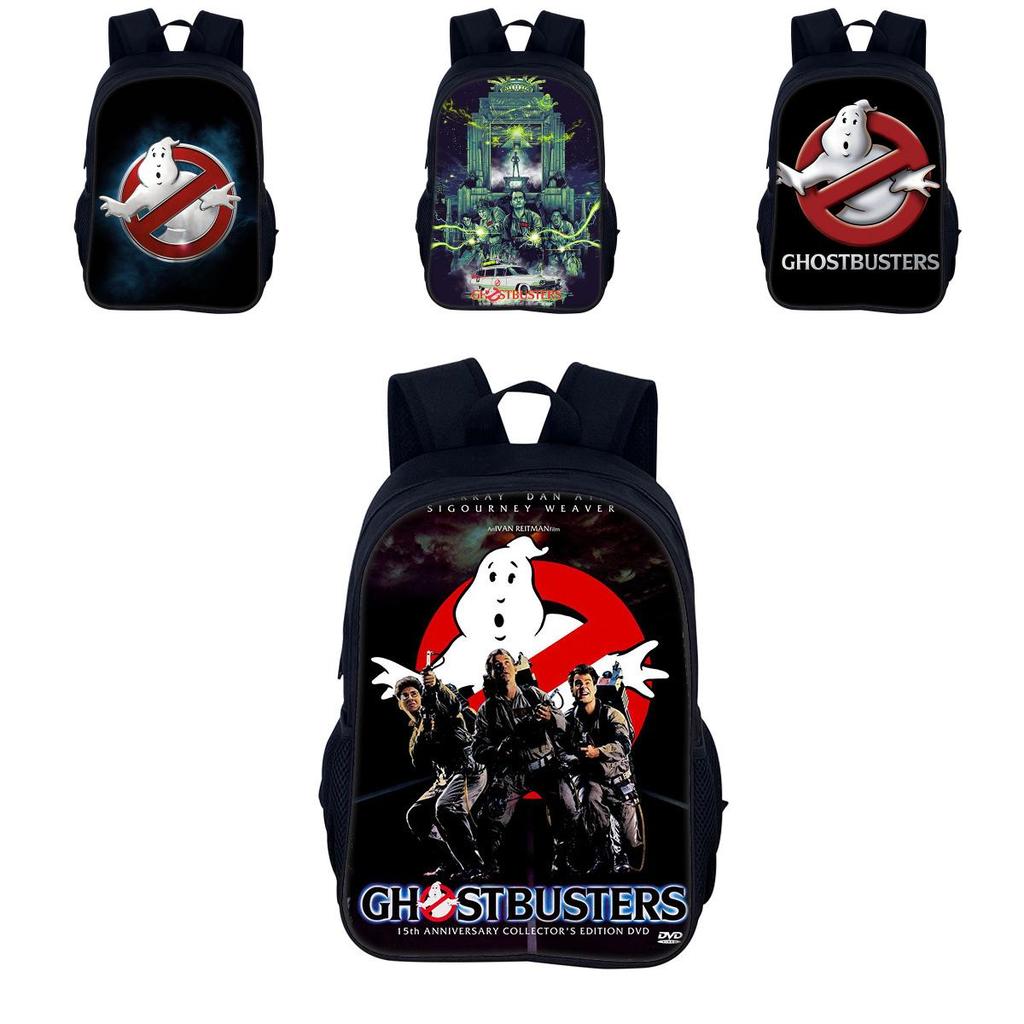 Ghostbusters Anime Backpack With 3d Printing And Nylon Fabric For Everyday Comfort
