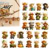 Family Interaction Toys Highland Cow Garden Advent Calendar 2026, 24 Day Christmas Countdown with 2D Holiday Gift Box Acrylic Collectible Mini