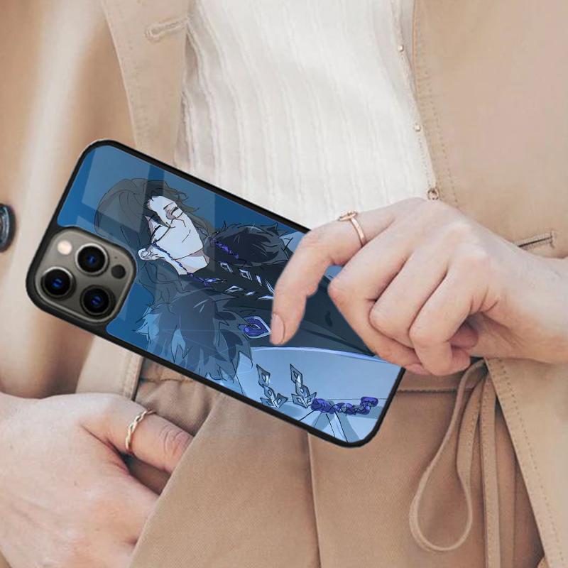 Чехол для телефона Genshin Impact Pantalone Магнитный Для APPLE iPhone 17 Air 16 14 13 12 Pro Max 15 Plus Зарядка С MagSafe Чехол