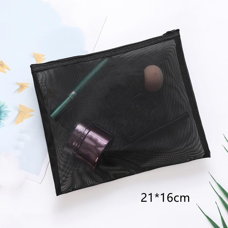 Travel Cosmetic Bag Zipper Makeup Case Organizer Storage Pouch Toiletry Beauty Wash Kit Bags