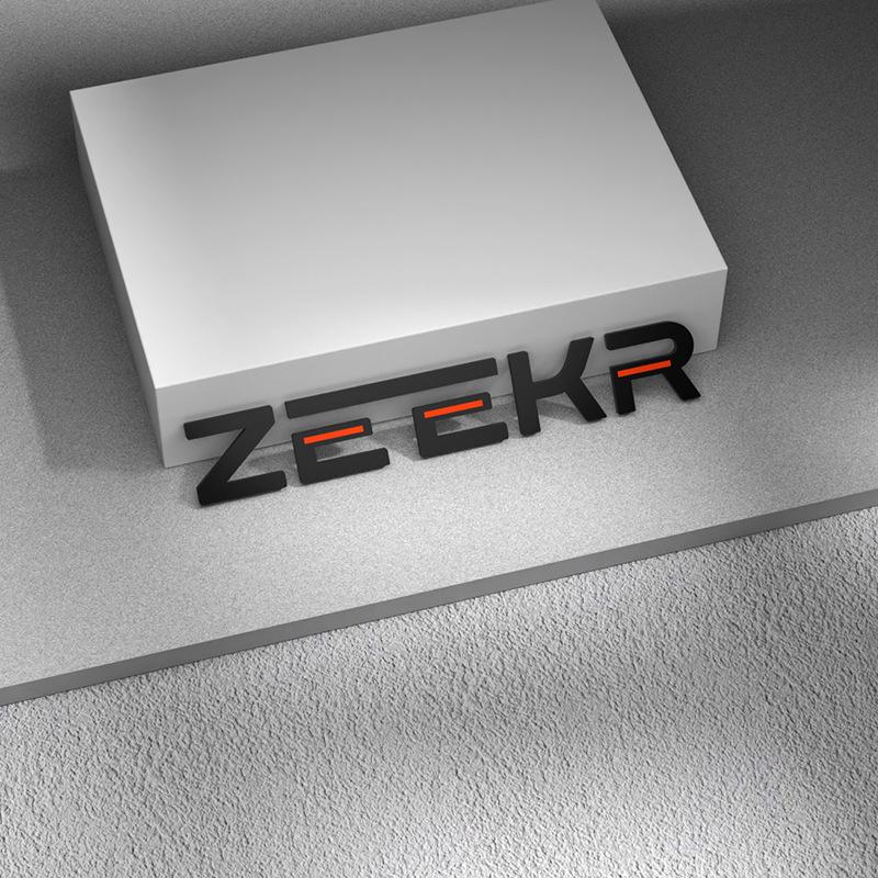 Черный Воин Автомобильная эмблема для моделей Zeekr 007GT/001/7X/009/007