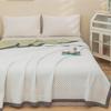 New Three-Layer Knitted Cotton Summer Quilt Towel Blanket Machine Washable Airable Cover