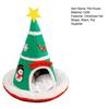 Christmas Hat Pet House Autumn Winter Warm Indoor Dog Cat Bed Cave Plush Kitten Puppy Sleeping Nest Tent Pet Supplies