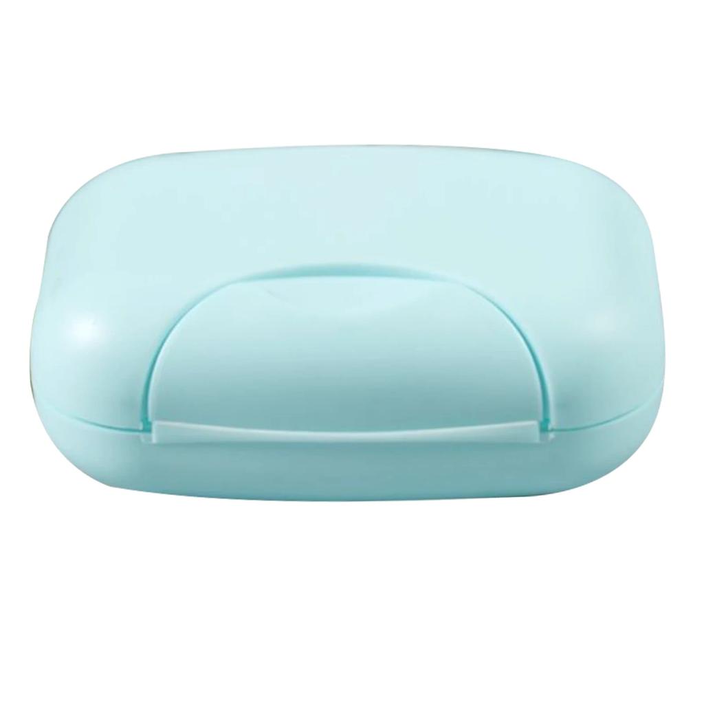 Portable Travel Soap Box Container Bathroom Accessories Home Plastic Soap-Boxes with Cover Multicolor Soaps Dish Holder Jabonera