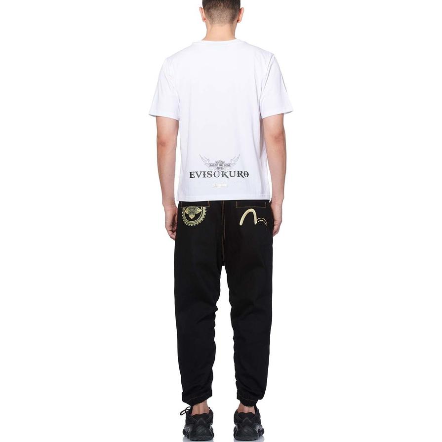 EVISU T-Shirts Men's Crew Neck Moderate Straight Fit 2ESGNM0TS618XX