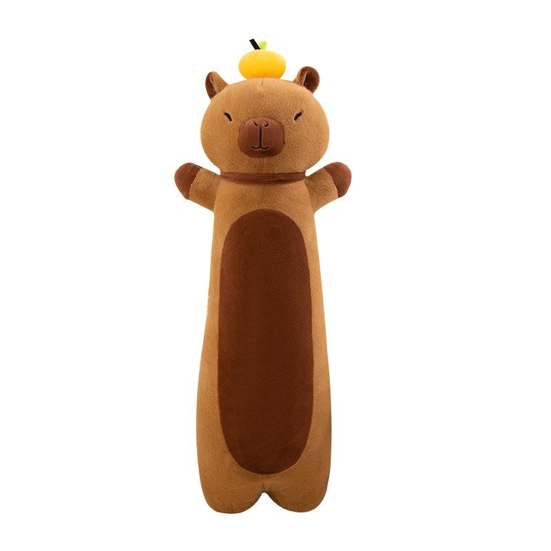 New Capi Bala Pillow Plush Toy Creative Capybara Long Cloth Doll Birthday Gift