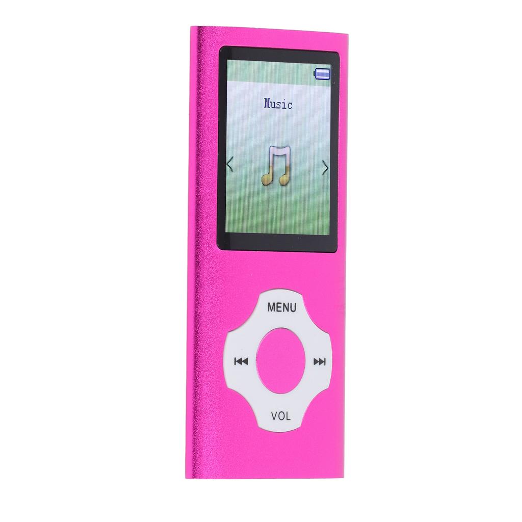 MP3 MP4 Player HiFi Sound 1.8in Color Screen 128GB Expandable Portable Video Music Player with
