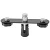 ULTIMATE Ultimate Microphone Holder JS-MM3 Up To 3 Microphones Can Be Connected Interview Press Conference
