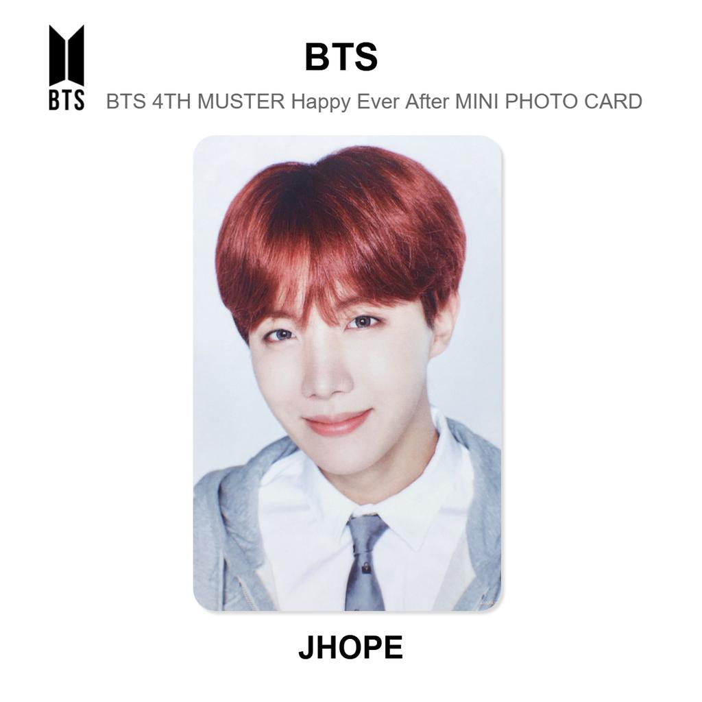 BTS BTS 4-Й МУСТЕР Happy Ever After МИНИ ФОТОКАРТОЧКА Официальная Фотокарточка