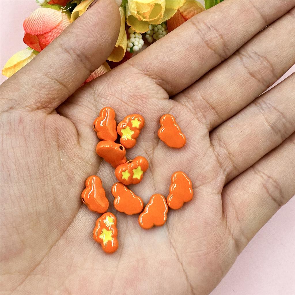 10 шт. 9,7*12,6 мм, модные бусины из сплава, капающее облако, браслет, ожерелье, аксессуары для изготовления ювелирных изделий, милый материал из бисера